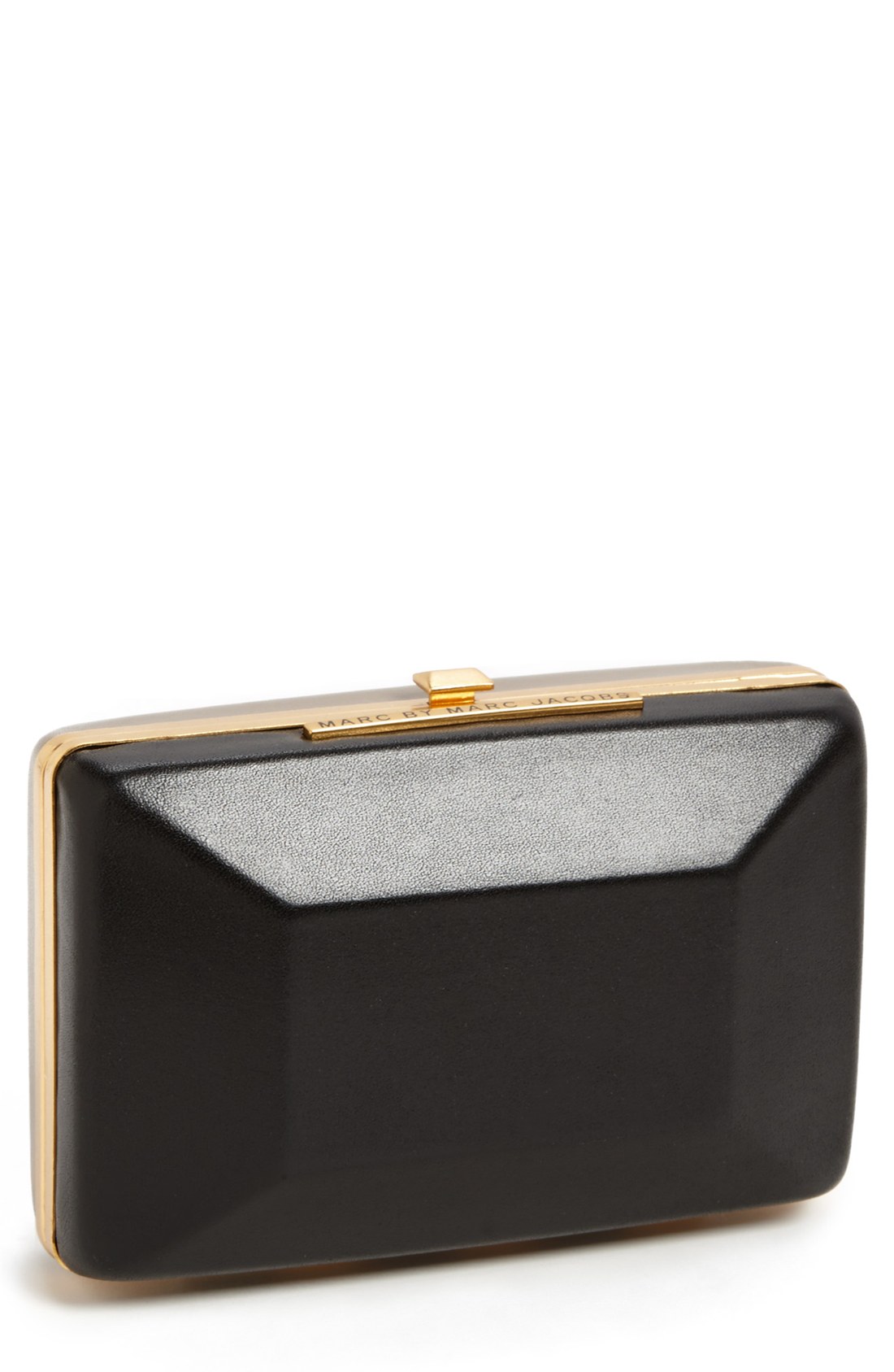 Marc By Marc Jacobs Box It Up Colorblock Leather Clutch in Black (Warm ...