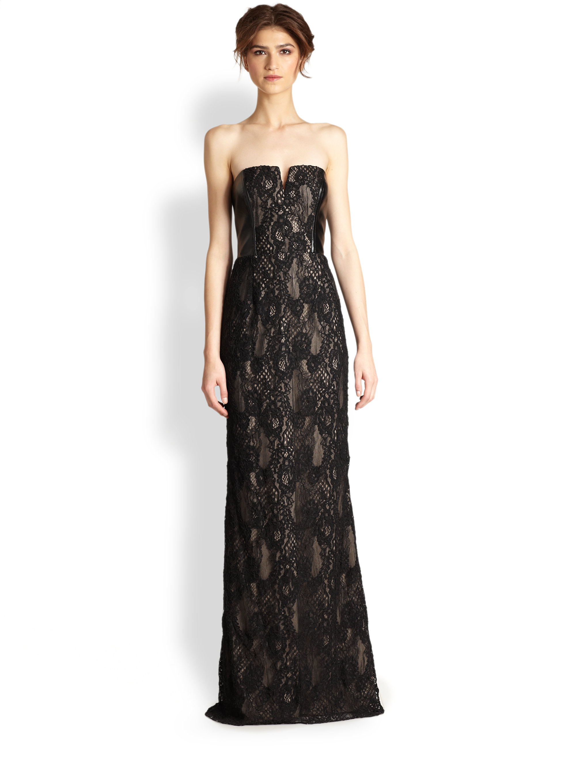 Aidan Mattox Lace Dress