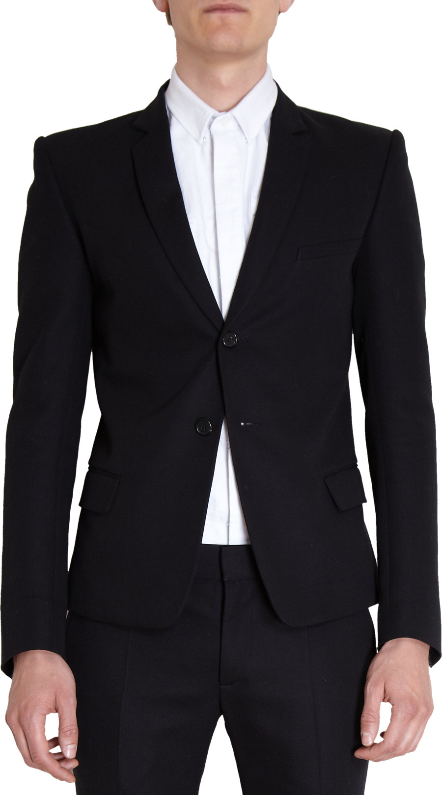 Lyst - Balmain Two Piece Short Suit in Black for Men