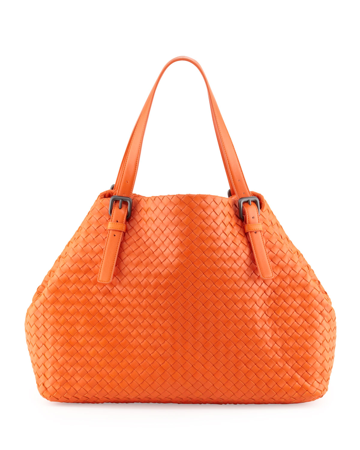 Bottega Veneta Orange Ashape Large Tote Bag Tangerine Bottega Veneta Orange Ashape Large Tote Bag Tangerine