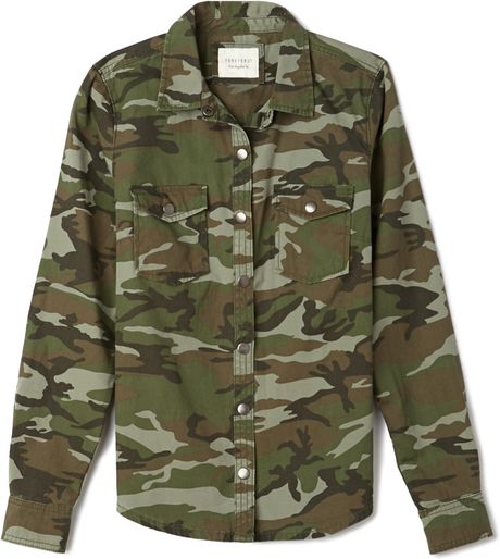 Forever 21 Easy Camo Jacket in Green (OLIVE/BROWN) | Lyst