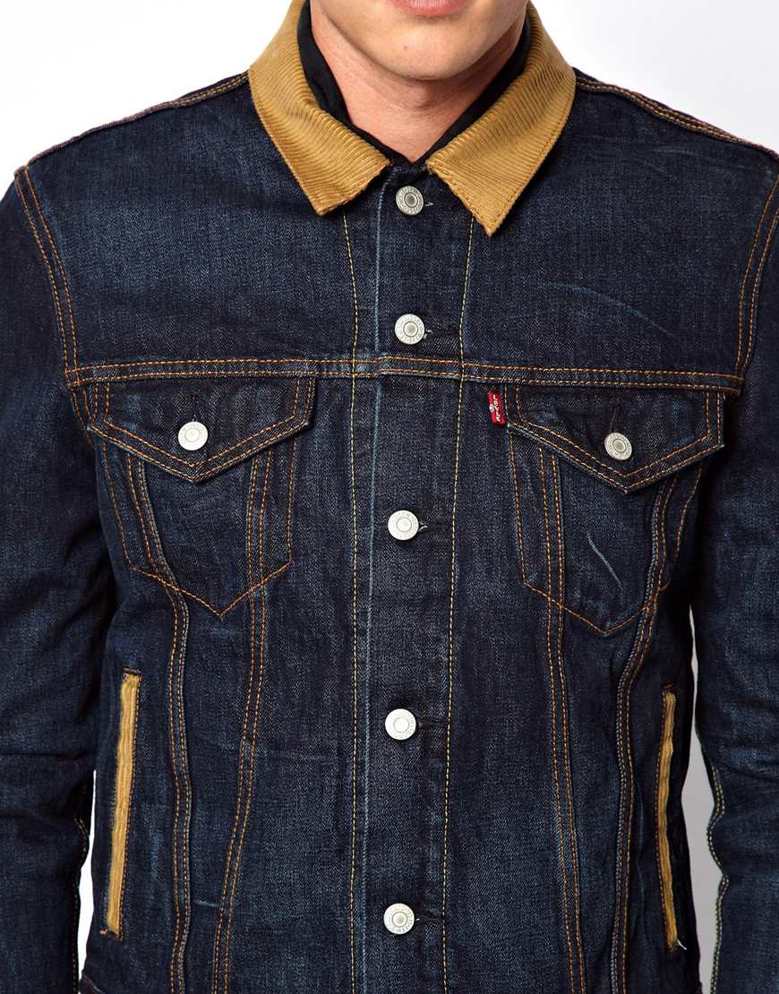 levis lined denim jacket mens