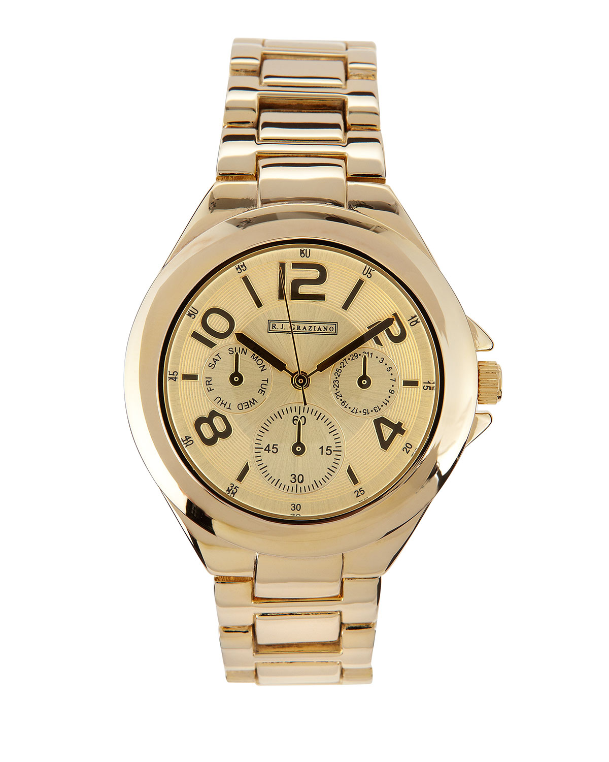 Lyst - R.j. graziano Golden Subdial Watch in Metallic