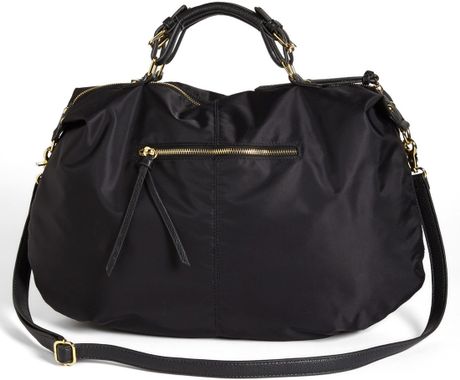 Steven By Steve Madden Nylon Satchel Extra Large in Black | Lyst