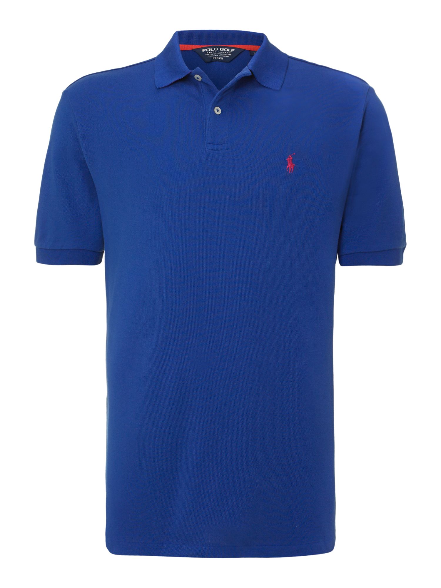 Ralph Lauren Golf Contrast Collar Polo Shirt in Blue for Men (Deep Blue ...