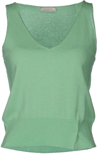 Nina Ricci Top in Green (Light green) | Lyst