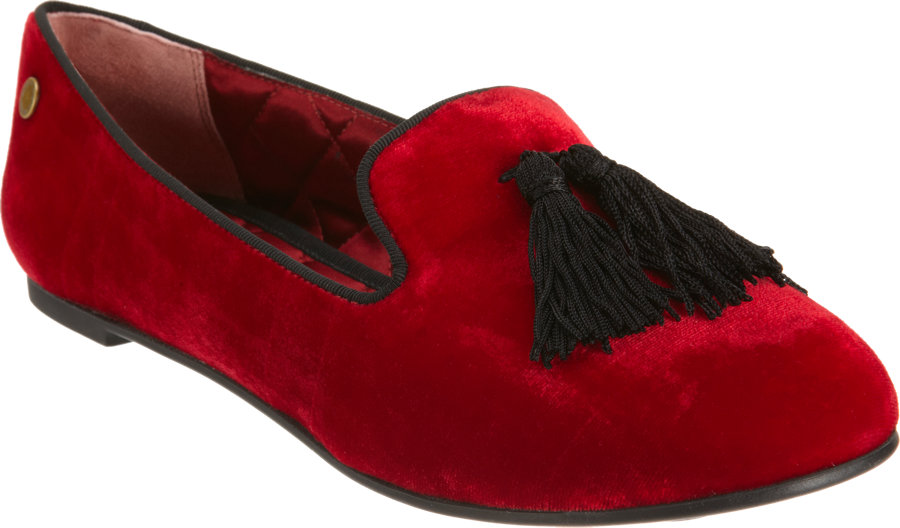 Lyst Marc by marc jacobs Tassel Smoking Slipper in Red