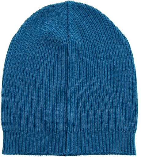 Asos Slouchy Beanie Hat in Blue for Men (Turquoise) | Lyst