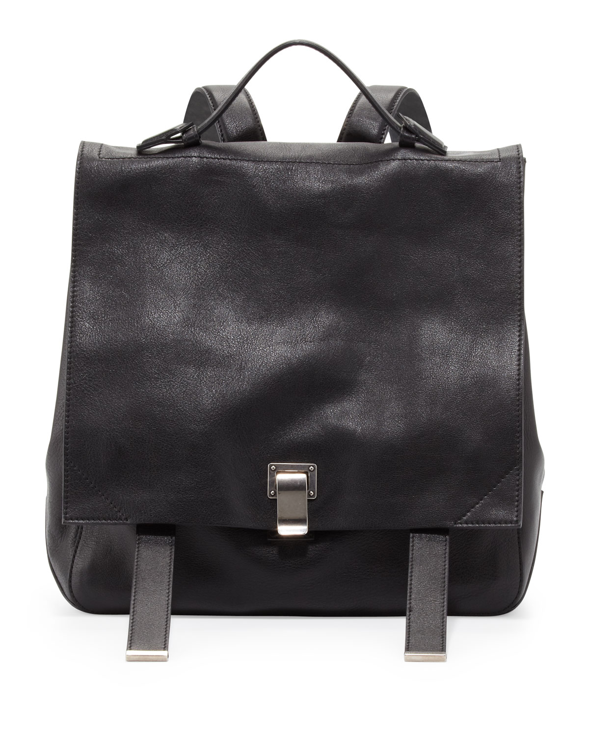 Proenza schouler Ps Large Leather Backpack in Black Lyst