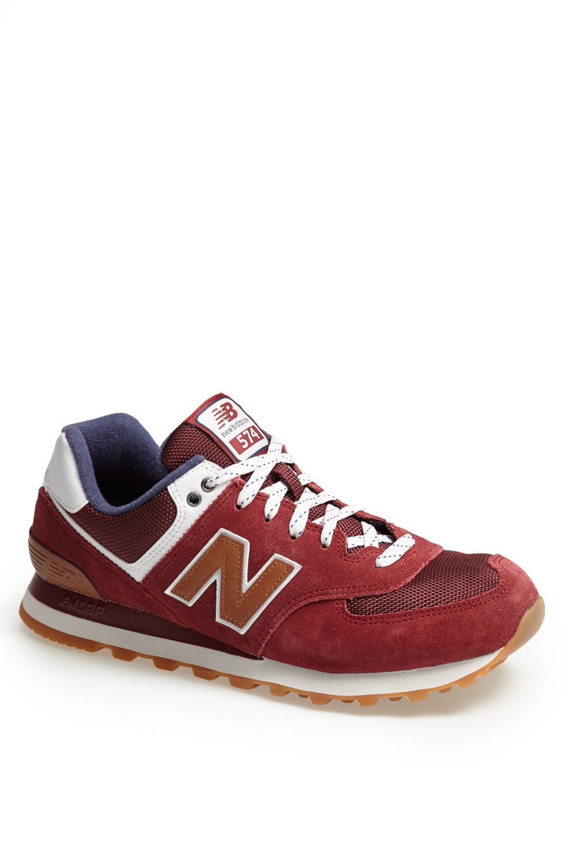 New Balance Canteen Collection 574 Sneaker in Red for Men (Burgundy) | Lyst