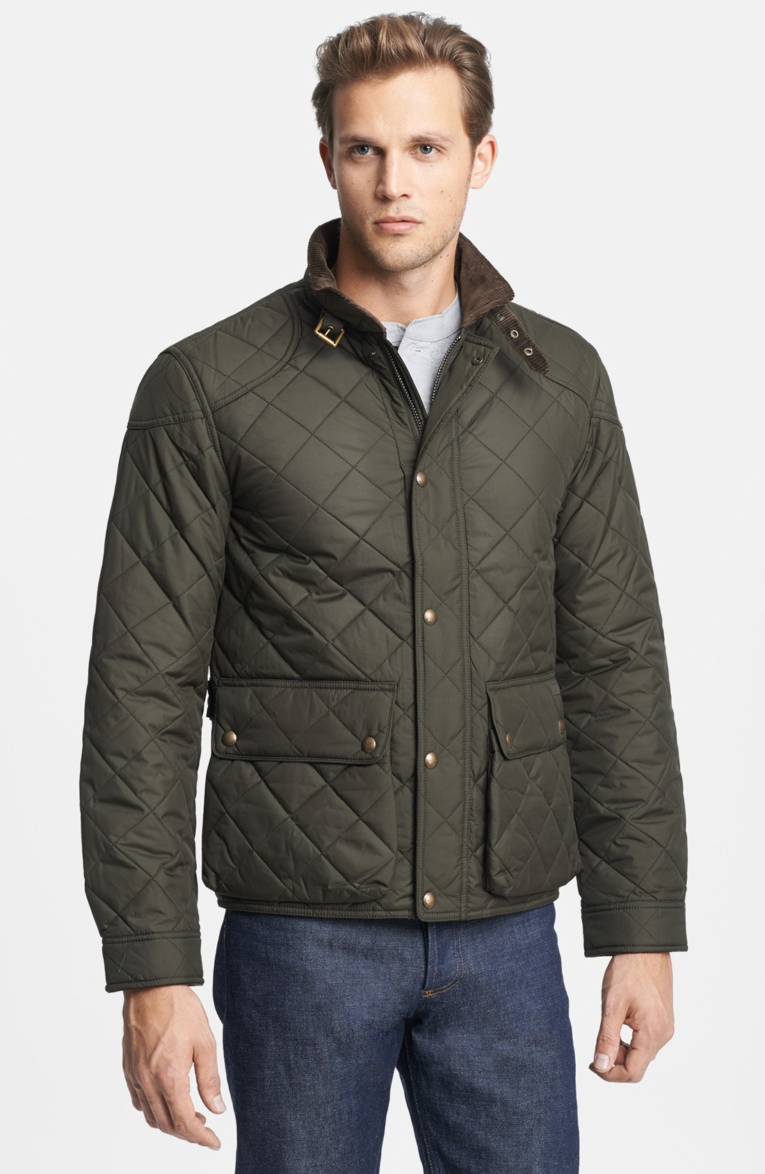 Polo Ralph Lauren Cadwell Quilted Bomber Jacket in Green for Men (Dark ...