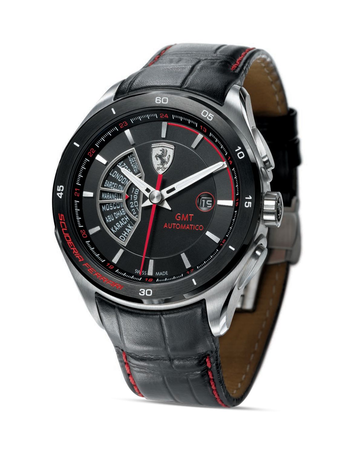 Lyst - Scuderia Ferrari Gran Premio Watch 45mm in Black for Men