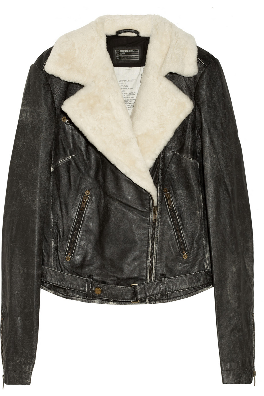 Sheepskin Leather Jacket Womens - Jacket