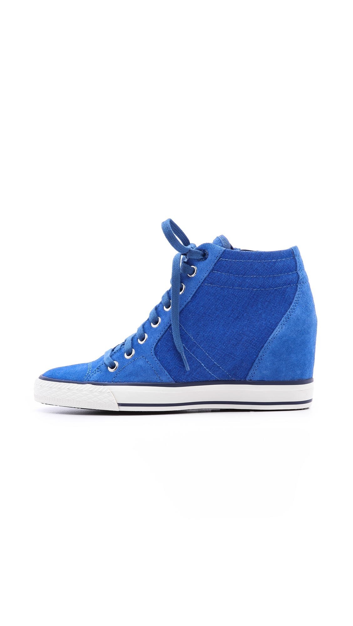 dkny christina wedge sneakers