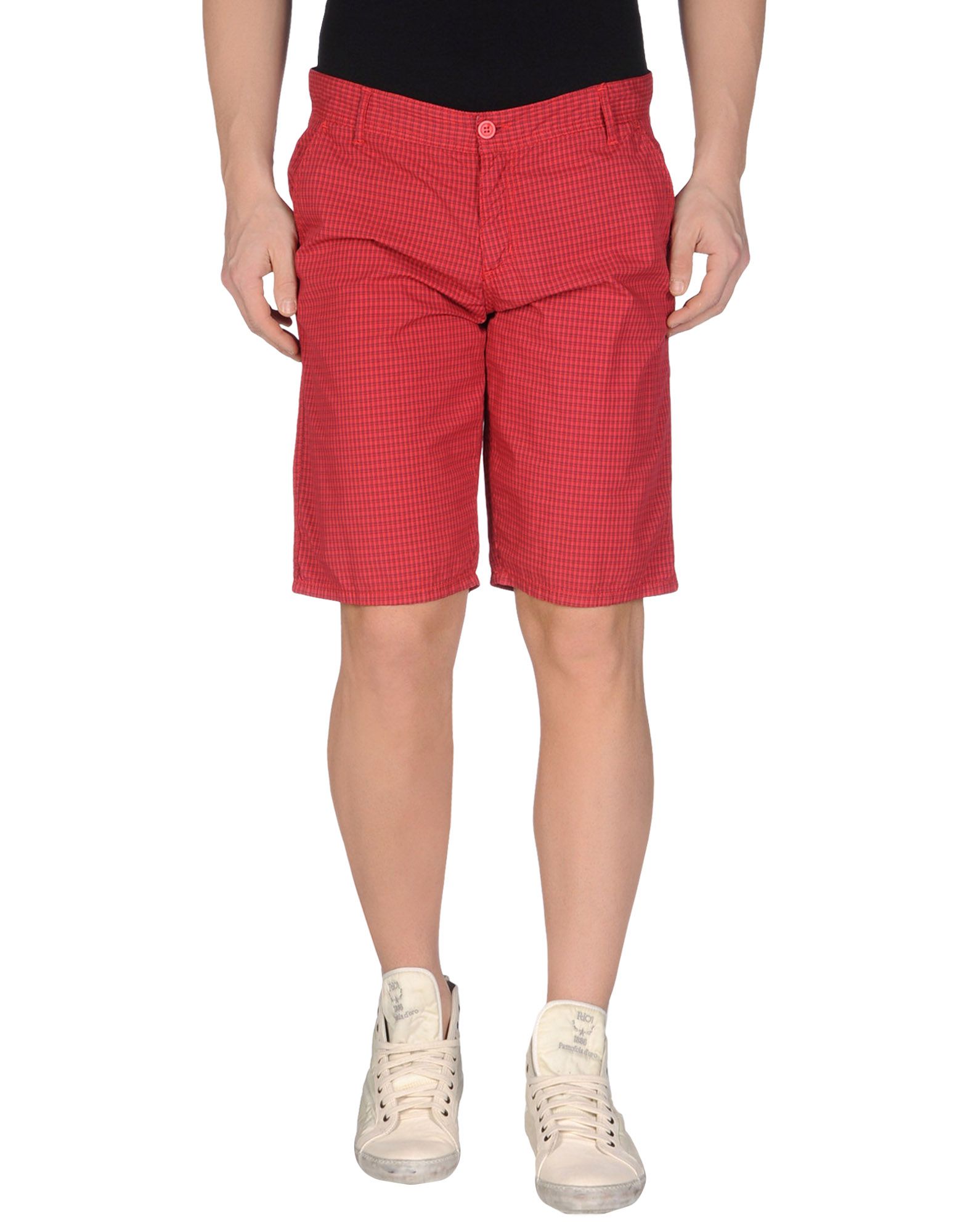 Fdn Bermuda Shorts in Red for Men | Lyst