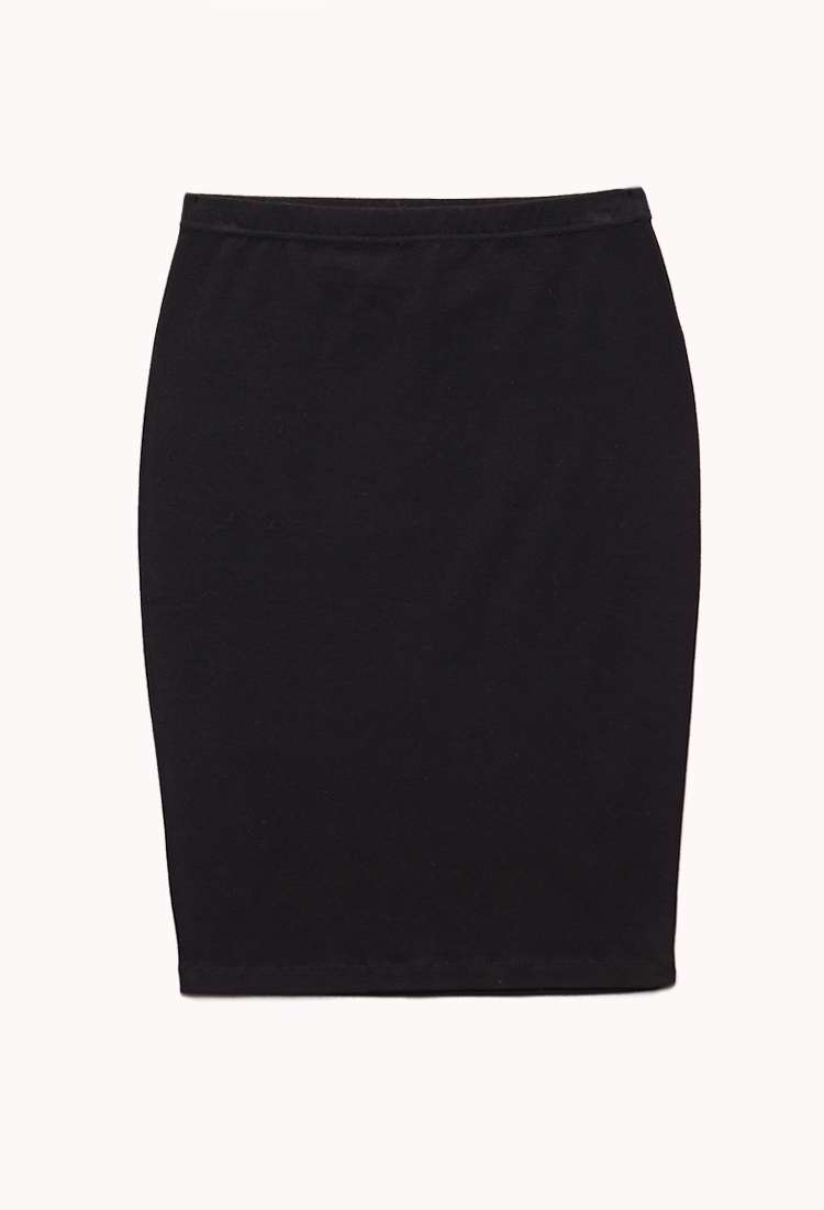 Fashion style Pencil black skirt forever 21 for lady Fashion week Pencil black skirt forever 21 for woman