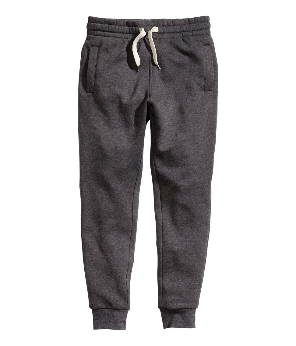 H&M Sweatpants in Gray for Men - Lyst