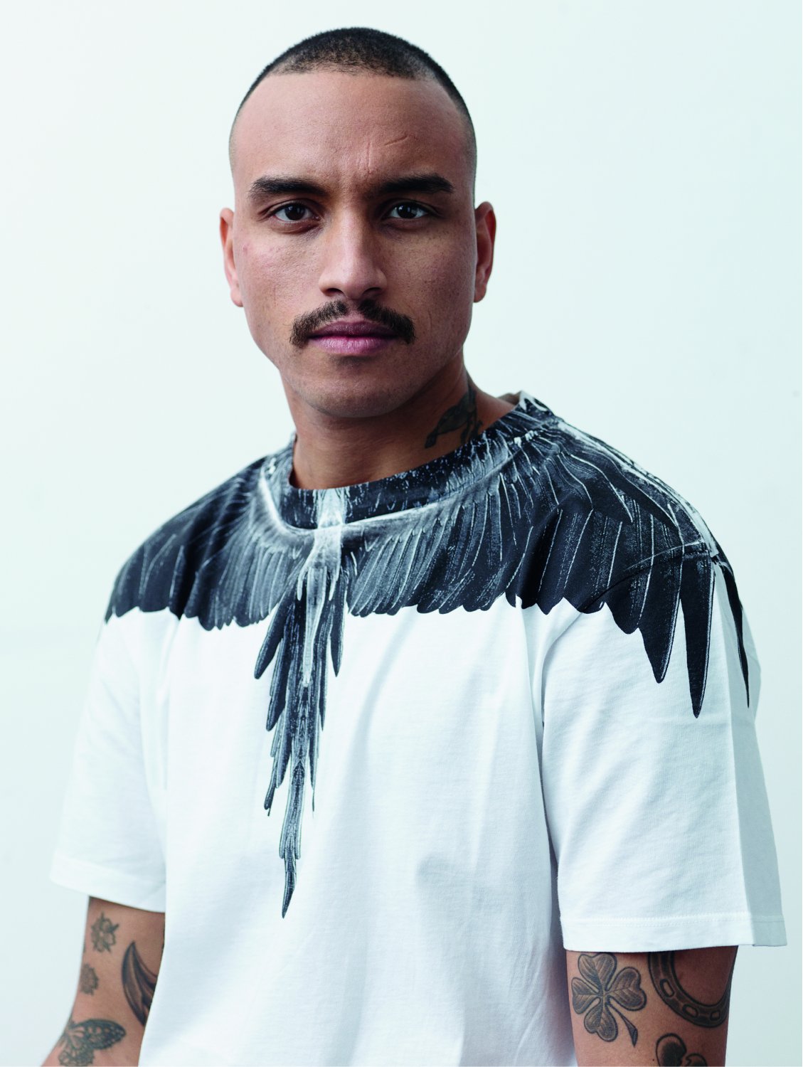 Marcelo Burlon Tshirt Wings Print Whitegrey in Gray for ...