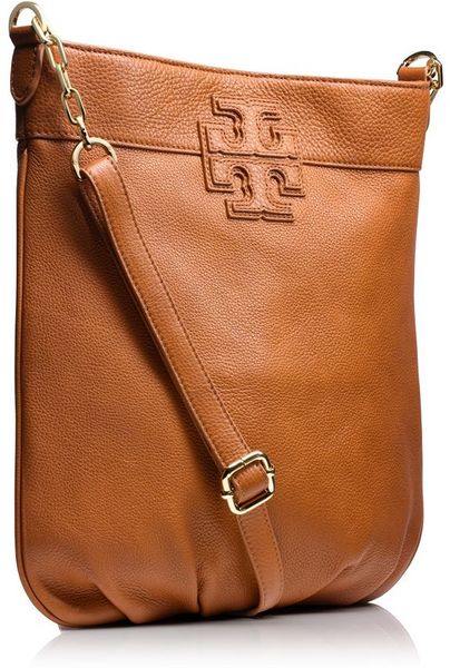 Tory Burch Stacked T Book Bag in Brown (VINTAGE VACHETTA) | Lyst