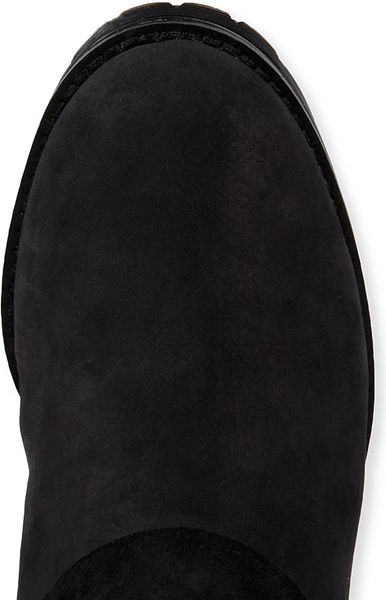 Kg By Kurt Geiger Snow Suede Ankle Boots in Black | Lyst
