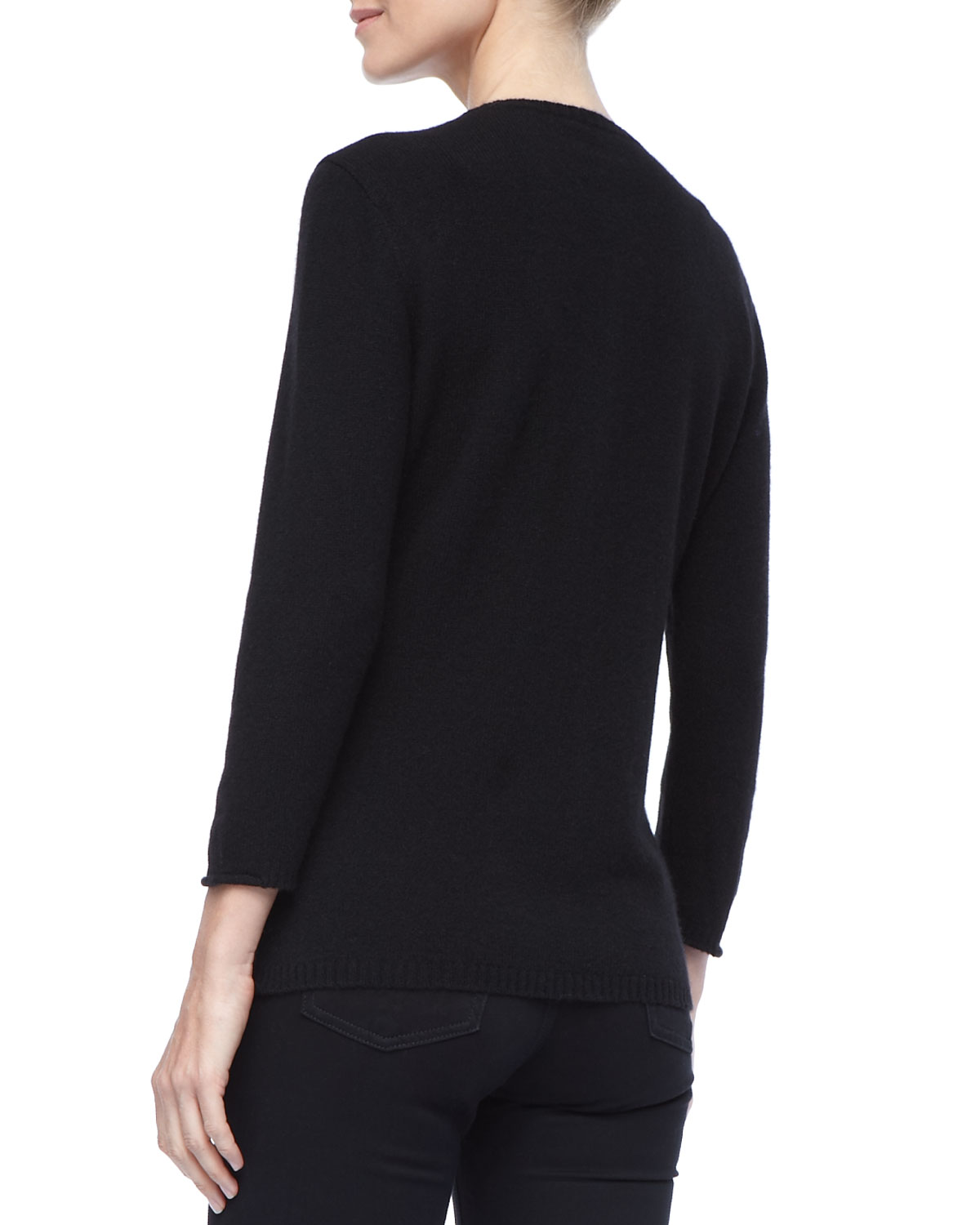 new york and company black cardigan