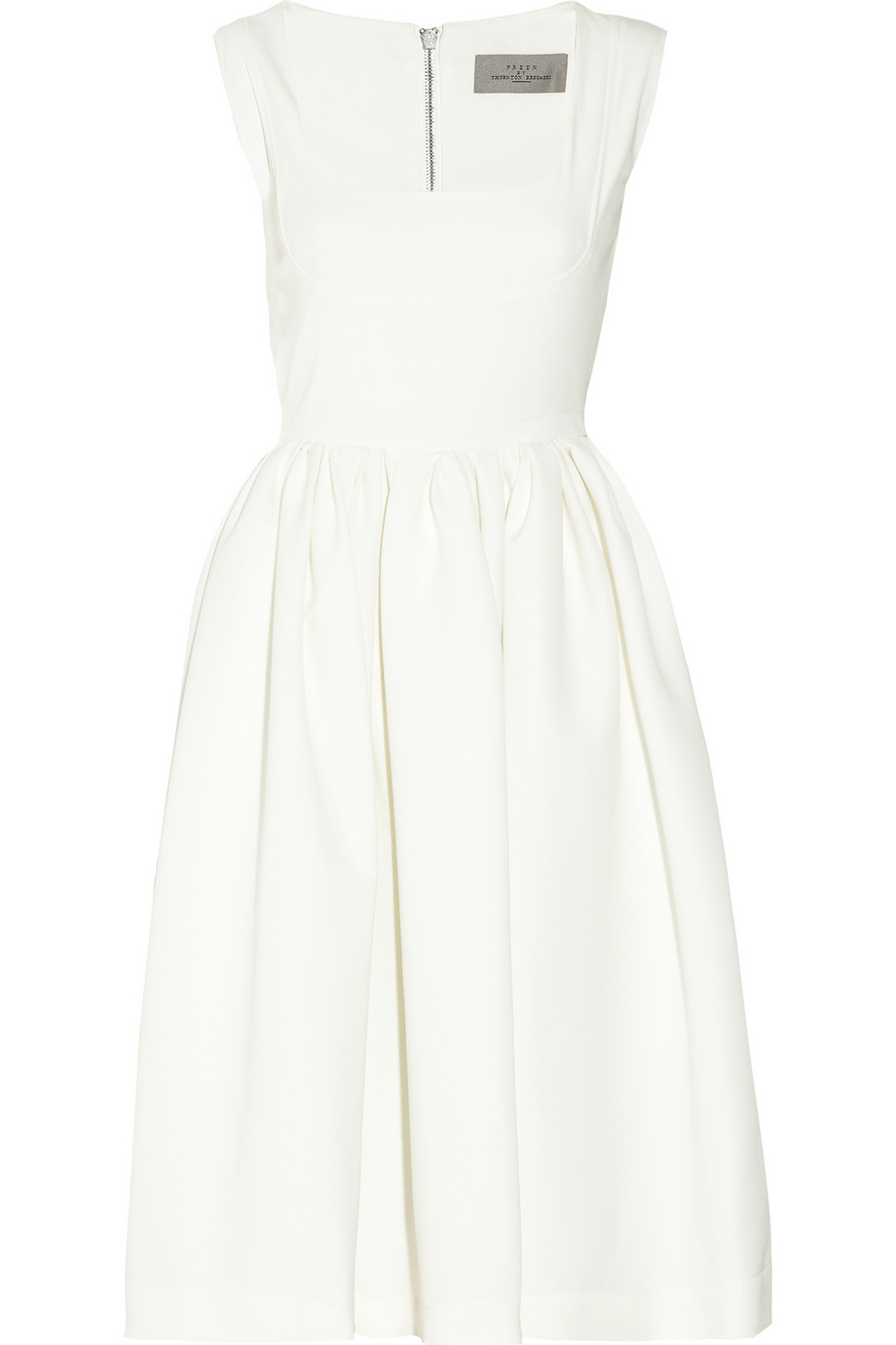 Lyst - Preen By Thornton Bregazzi Regan Stretchcrepe Dress in White
