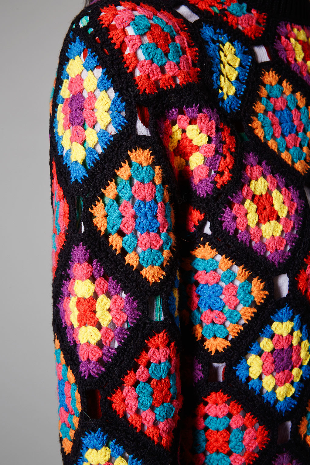 Lyst Hand Knit Crochet Jumper