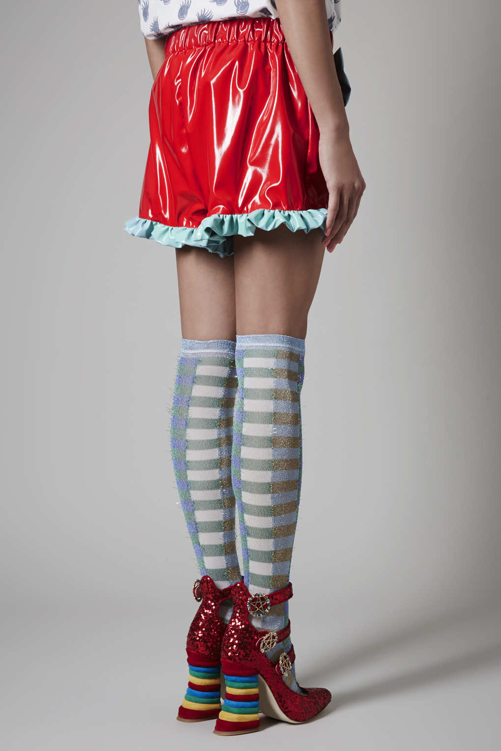 frock and frill shorts