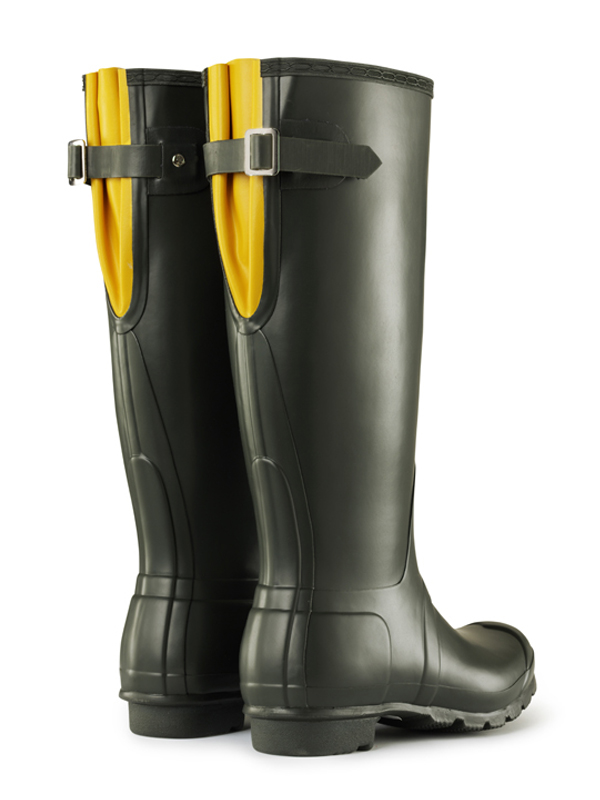 colorblock lug boots