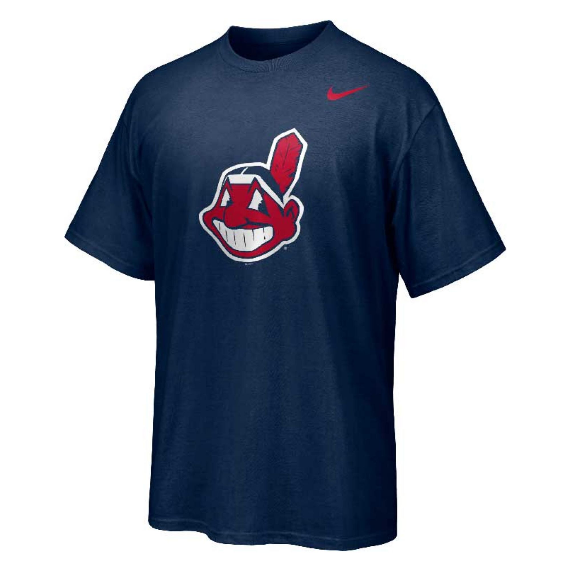 Nike Mens Cleveland Indians Big Time Logo Legend Tshirt in Blue for Men ...