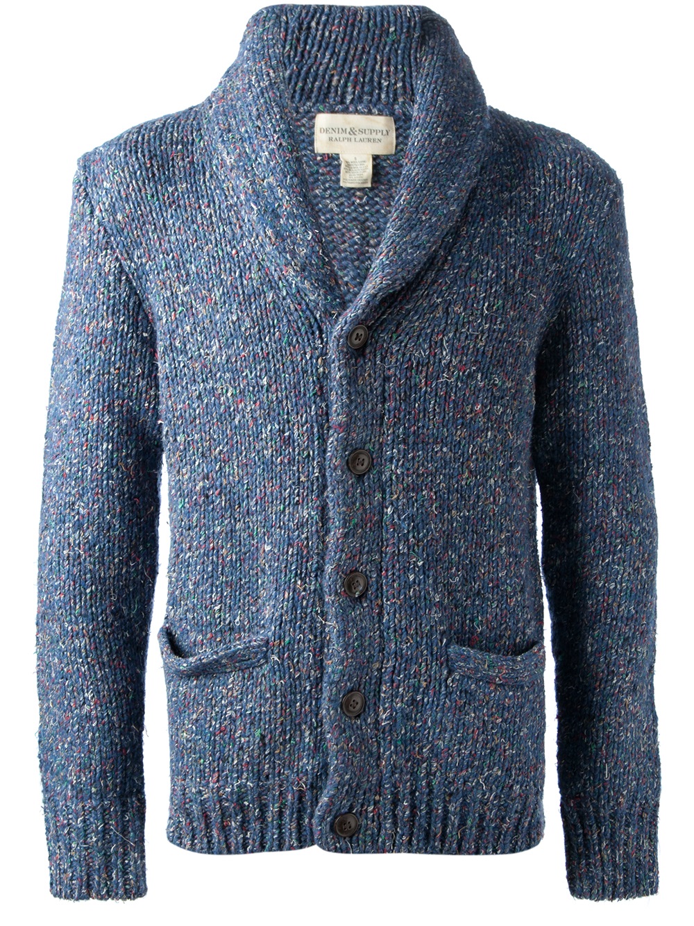 Lyst - Polo Ralph Lauren Shawl Neck Cardigan in Blue for Men