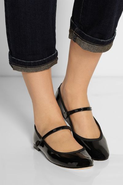 repetto black ballet flats
