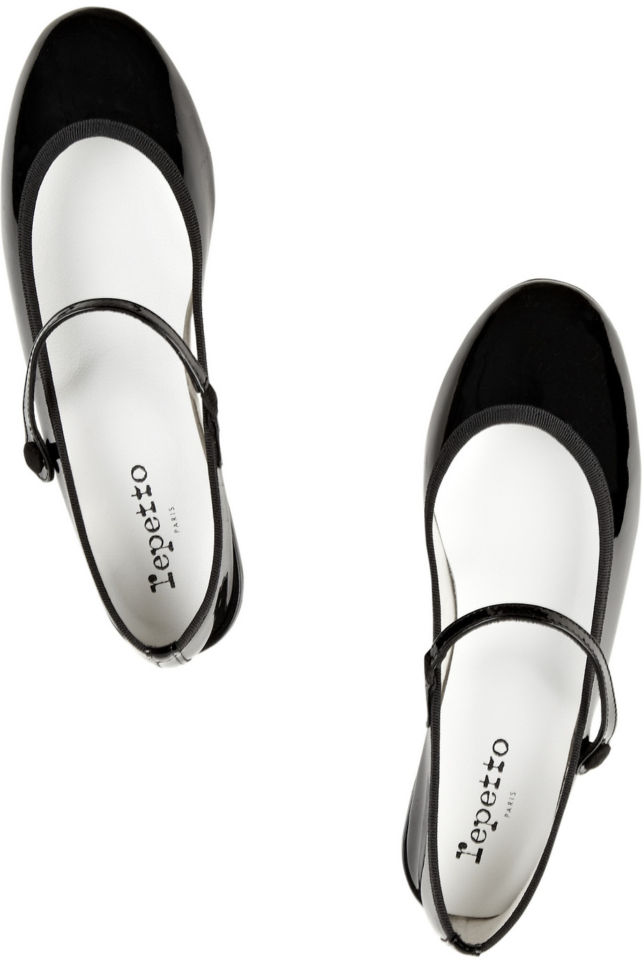 repetto black ballet flats