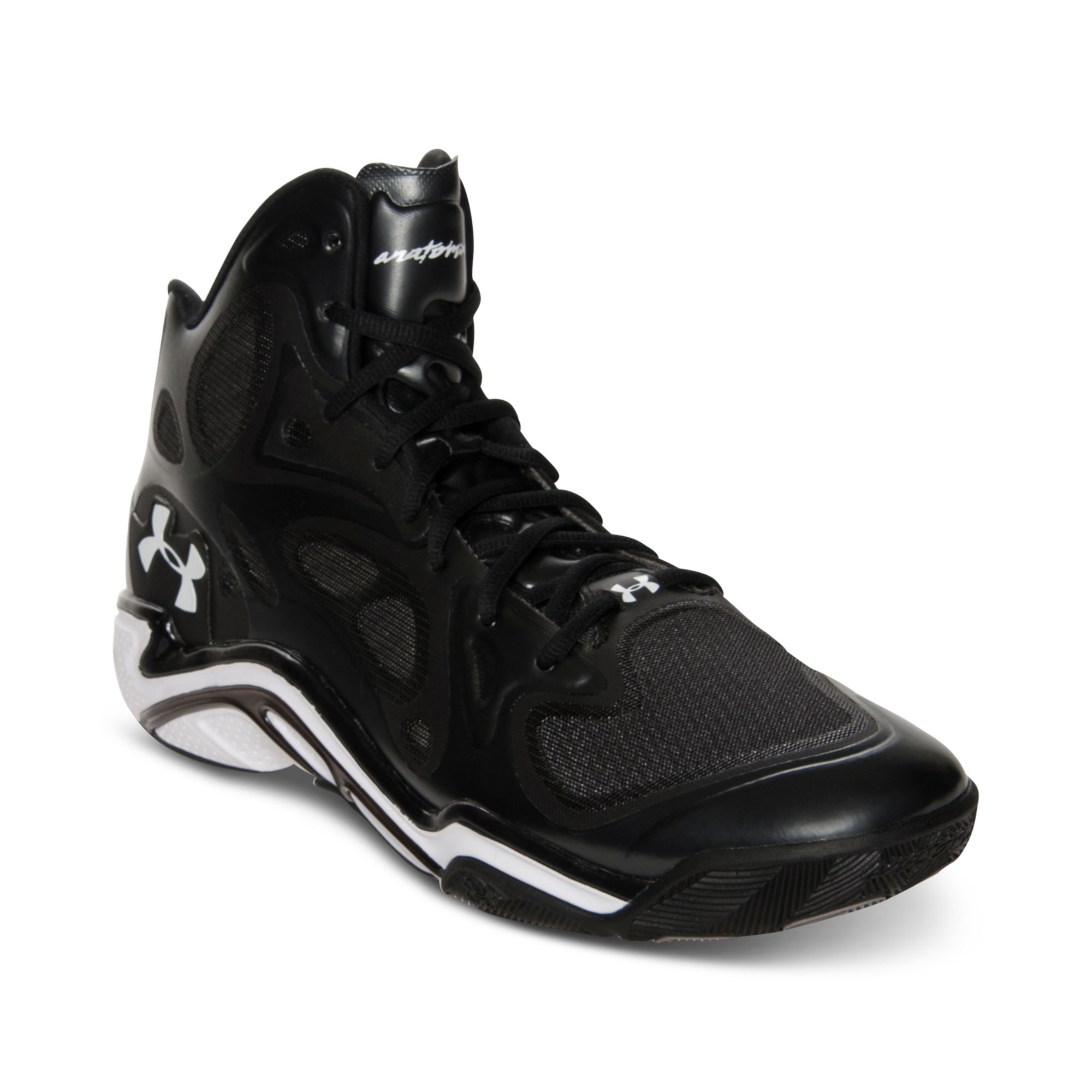 Under Armour Mens Micro G Anatomix Spawn Basketball Sneakers From ...