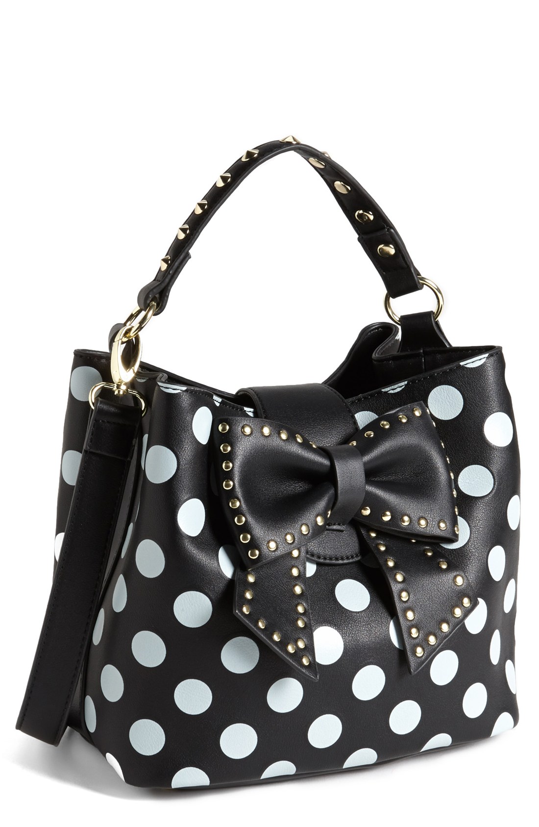 Betsey Johnson Polka Dot Luggage. Betsey Johnson Heart Quilted Bow ...