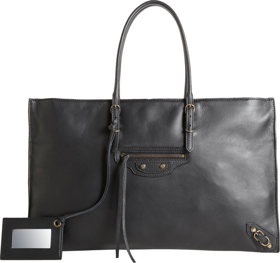 Balenciaga Papier Office Zip In Black Lyst Gallery