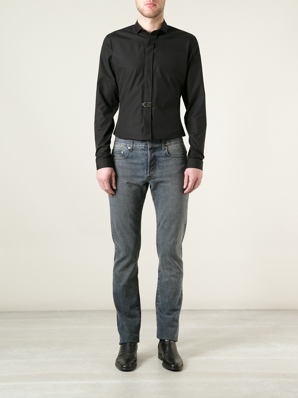 Dior homme Faded Skinny Jean in Gray for Men | Lyst