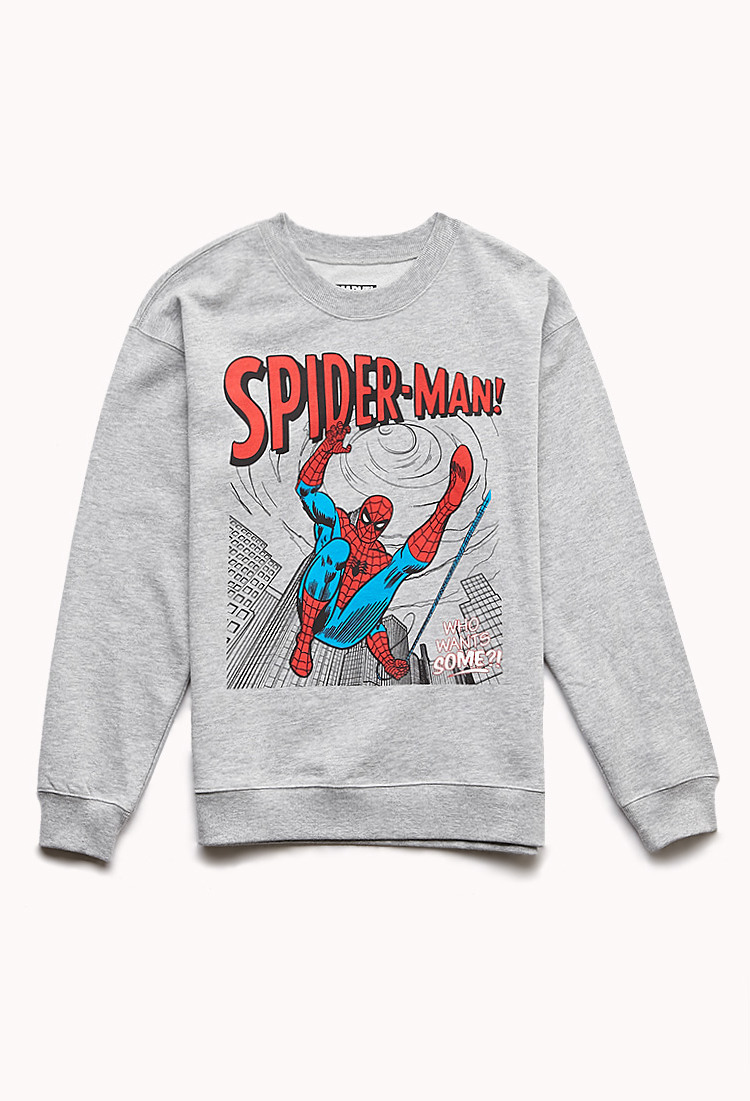 spiderman shirt for women's forever 21