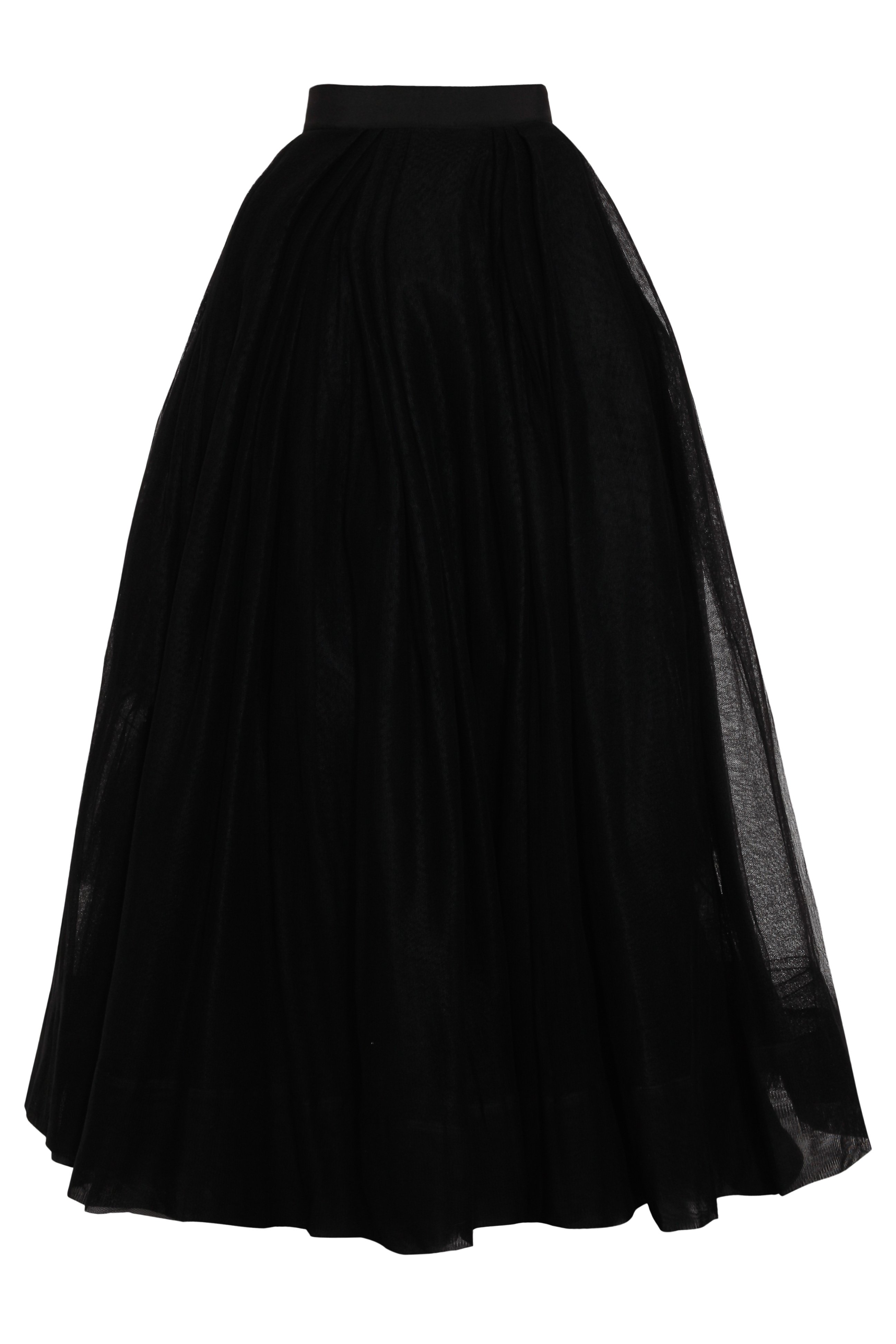 Lyst Martin Grant 29 Long Tulle Ball Skirt In Black 9347