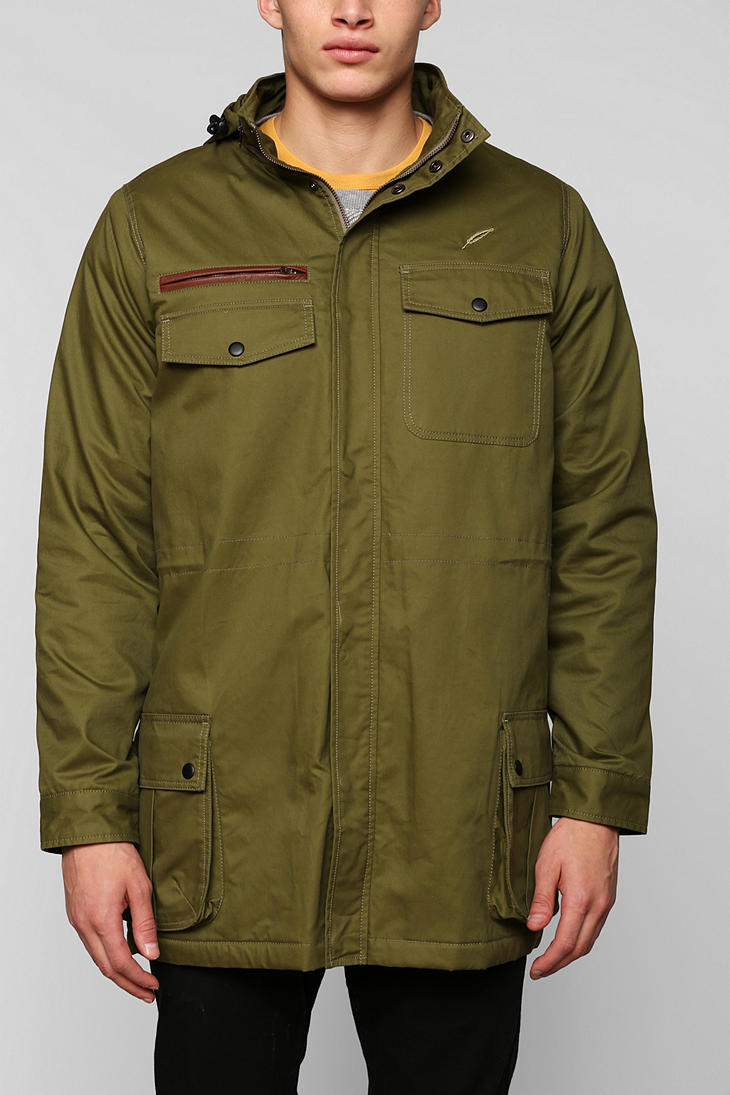 Urban outfitters Publish Glover Military Jacket in Green for Men | Lyst
