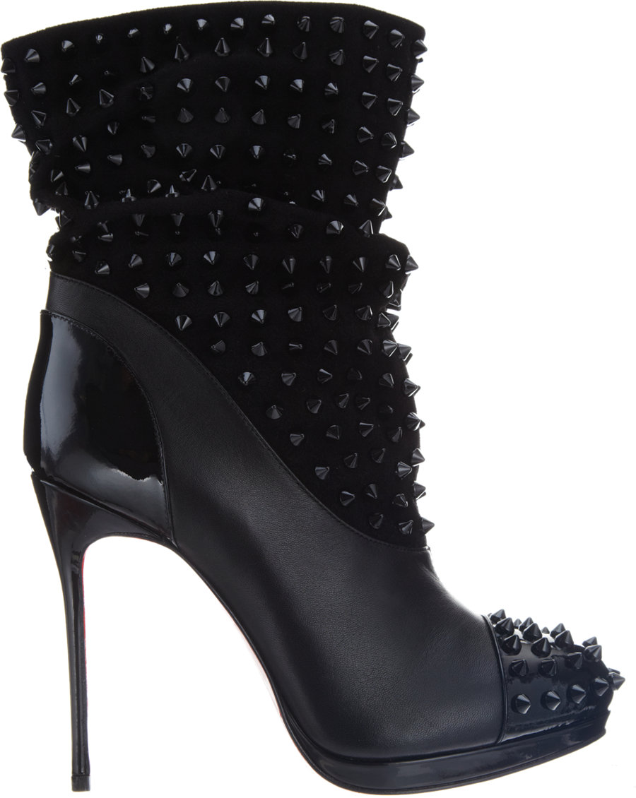 christian louboutin fake shoes online - christian louboutin Spike Wars ankle boots - Bbridges