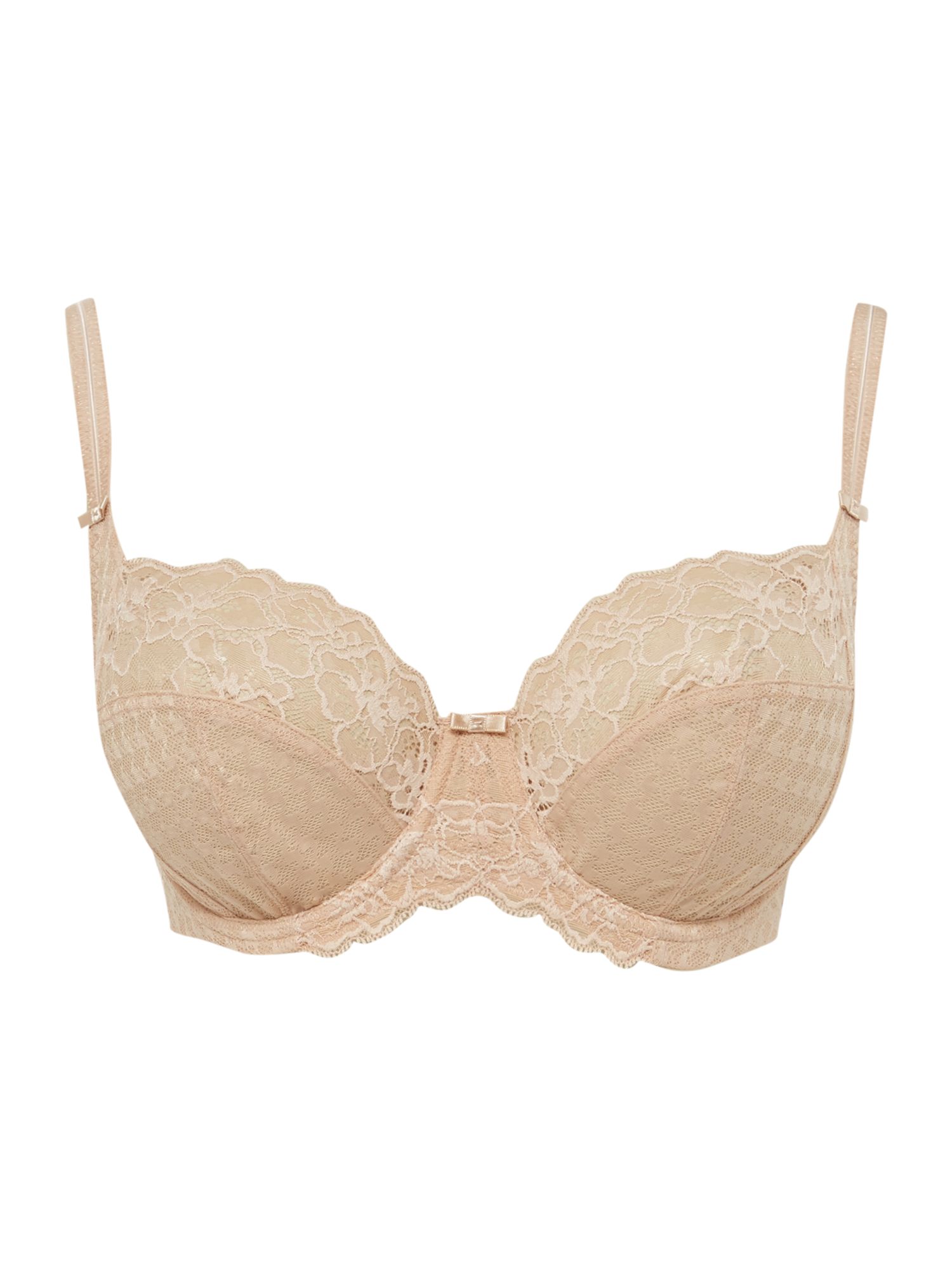 Panache Envy Stretch Lace Full Cup Bra in Beige (Nude) | Lyst