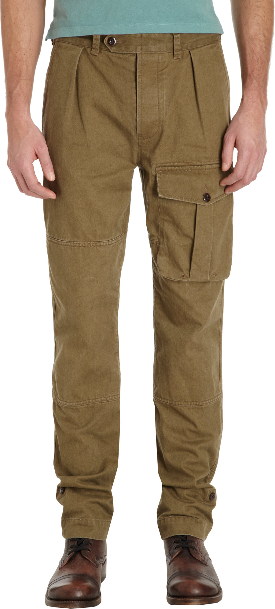 Todd Synder X Champion Cargo Trousers in Brown for Men - Lyst