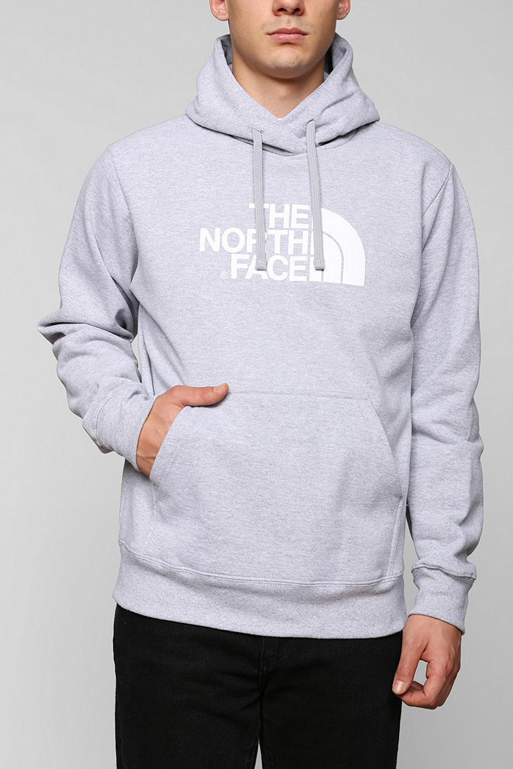 north face sweater grey