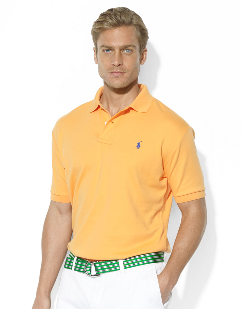 Polo Ralph Lauren Classic Fit Short Sleeved Cotton Interlock Polo in ...