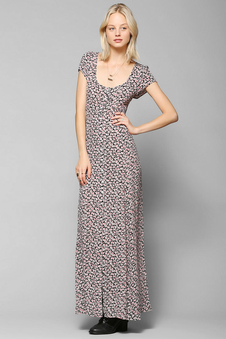 Lyst Urban Outfitters Kimchi Blue Button down Maxi Dress