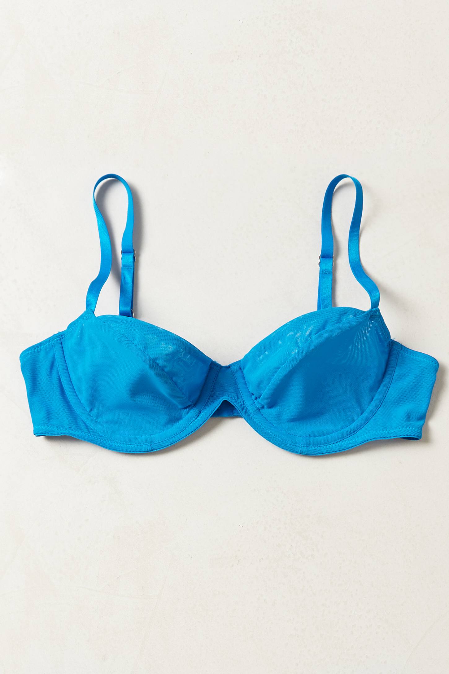 Splendid Neon Mesh Bra in Blue Lyst