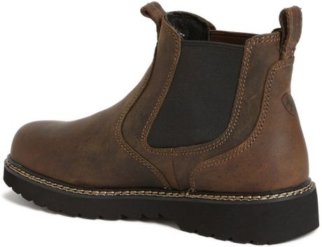 Ariat Warthog Chelsea Boot in Brown for Men (Dusted Brown) | Lyst