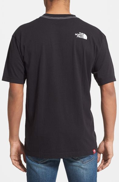 The North Face Logo Screenprint Tshirt in Black for Men (Tnf Black) | Lyst