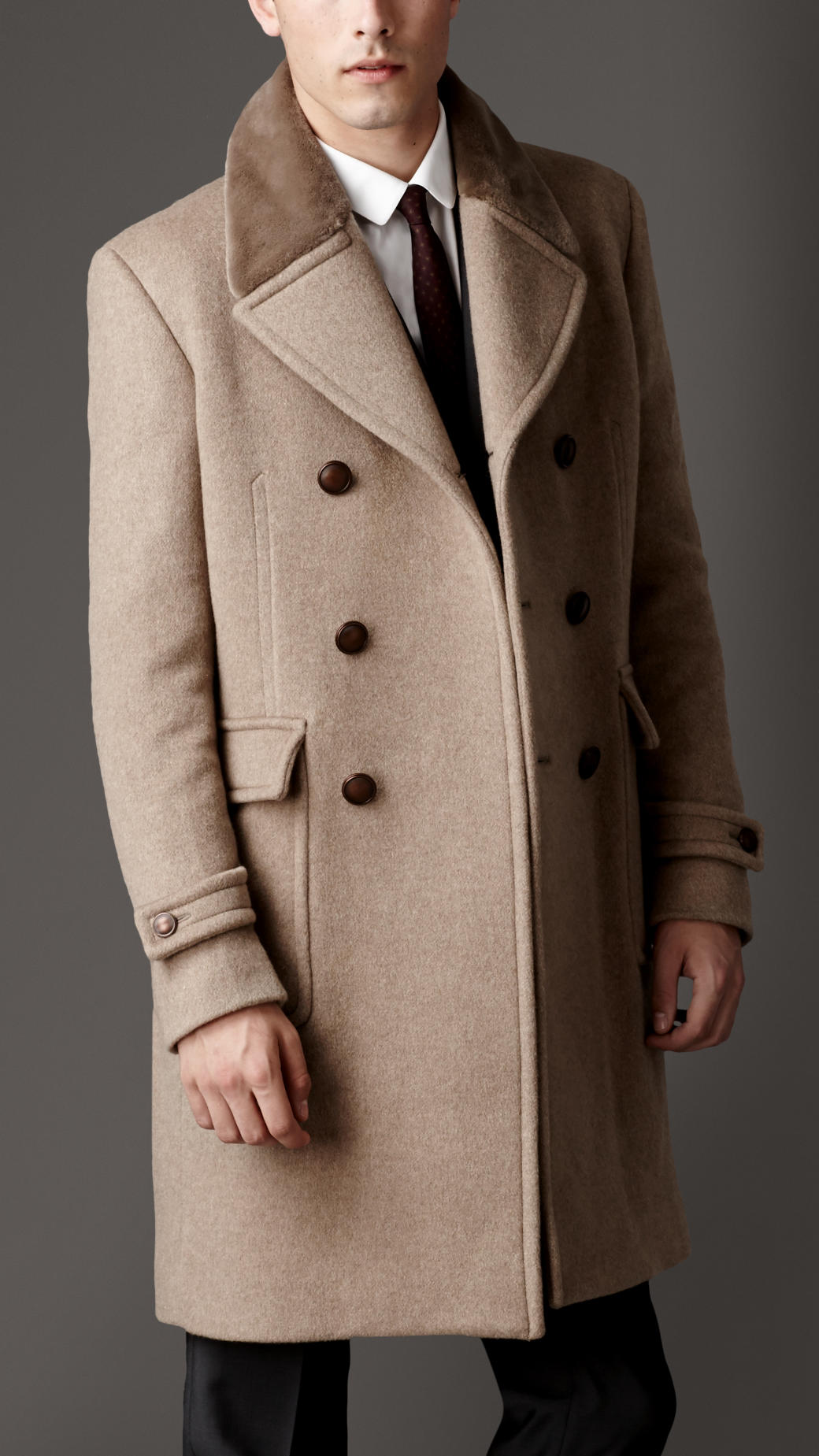 Mens Cashmere Coat - Coat Nj